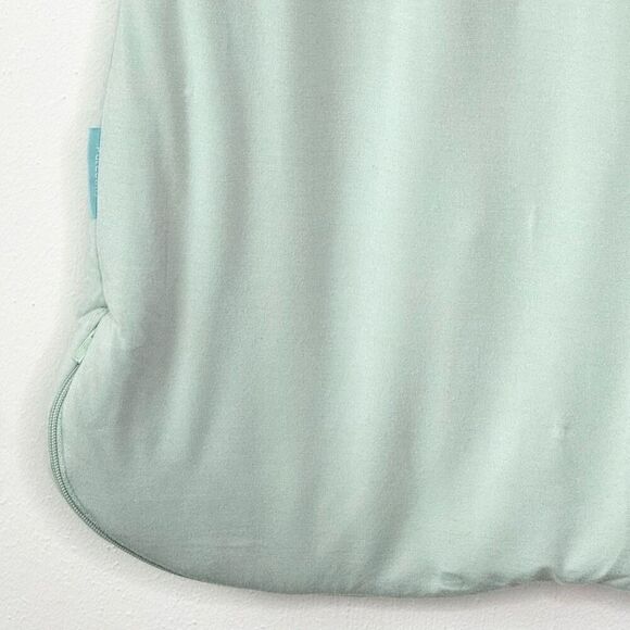 PurComfy Luxe Dream Mint Green Full Zip Sleep Sack 1.0 TOG - 29” long - 6-15M - Picture 4 of 6
